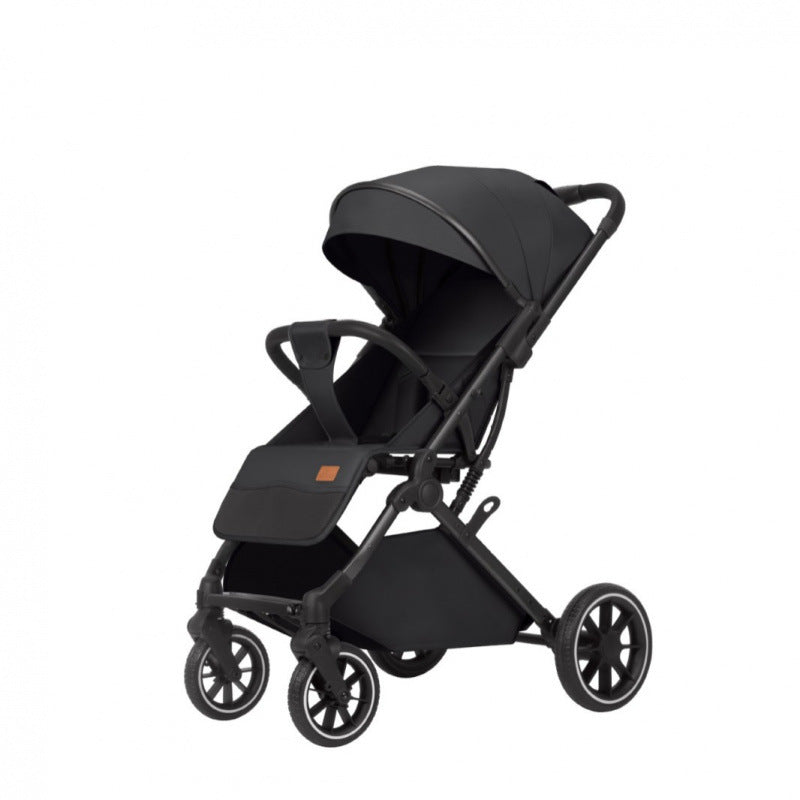 Stroller Can Sit And Lie Down Lightweight Folding Four-wheel Shock Absorber Baby Stroller