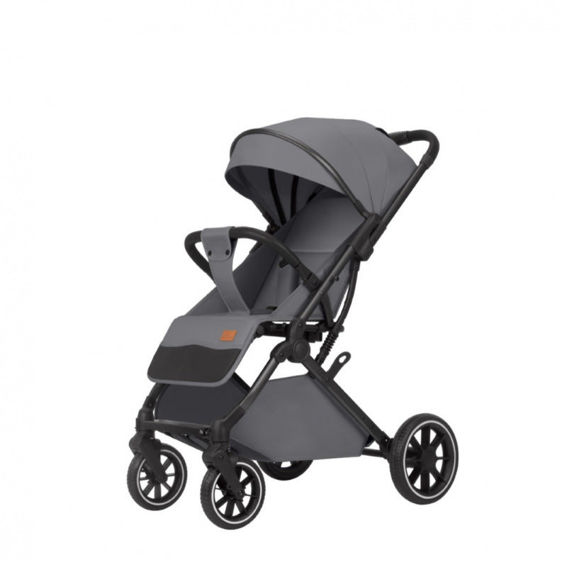 Stroller Can Sit And Lie Down Lightweight Folding Four-wheel Shock Absorber Baby Stroller